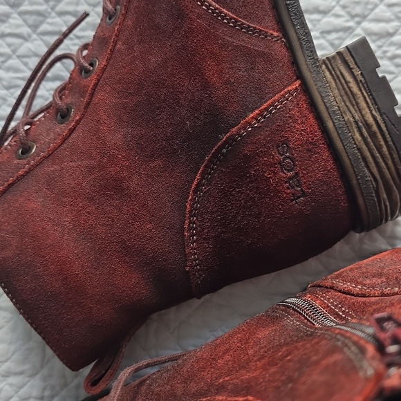 Taos Suede Boots Camp - Picture 3 of 15